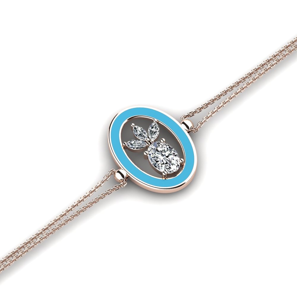 14k Oro Rosa Pulsera de Mujer Dolomites
