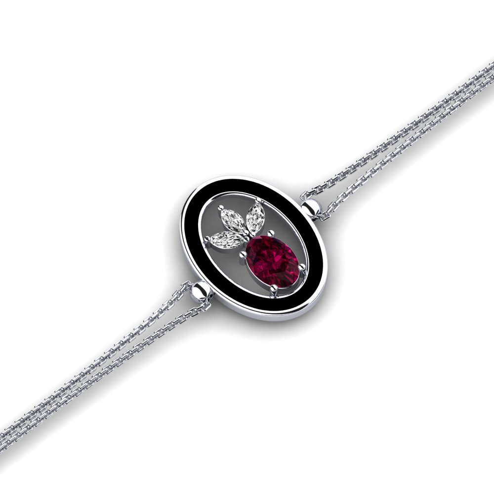 Rhodolite Garnet Women's Bracelet Dolomites