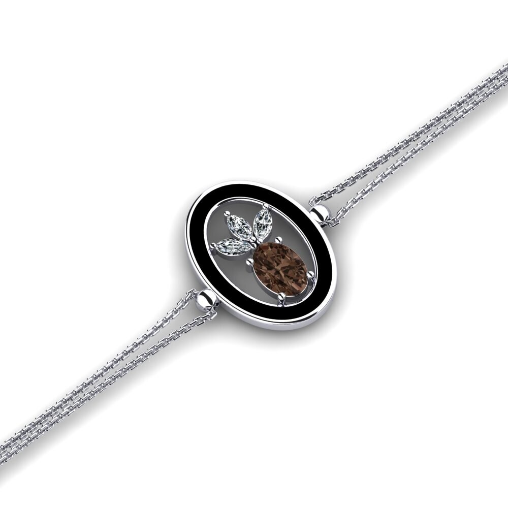 Smoky Quartz Women's Bracelet Dolomites