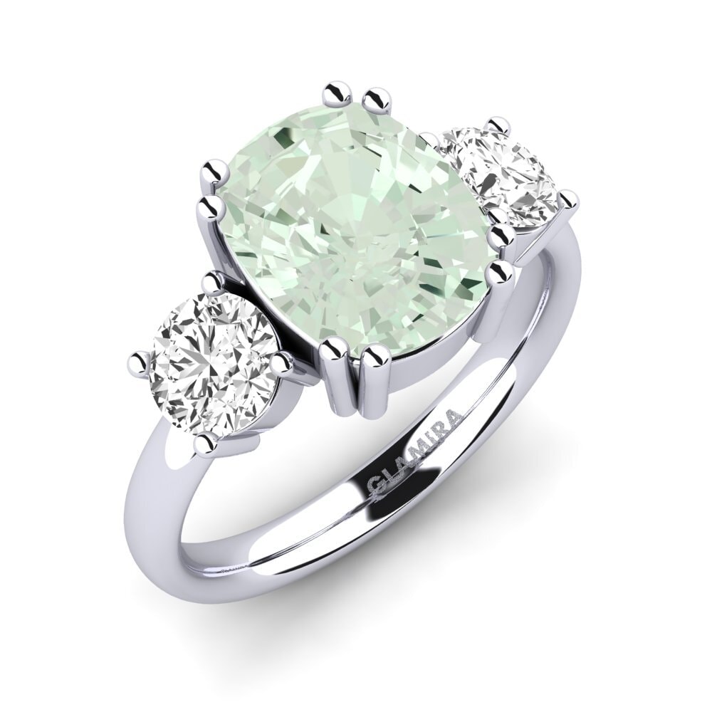 18ct White Gold Ring Domela