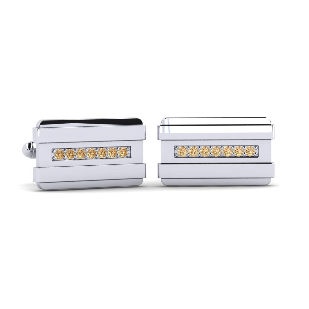 Brown Diamond Cufflink Dominica