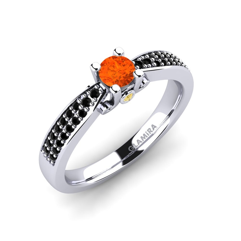 Fire Opal Engagement Ring Donielle 0.25 crt