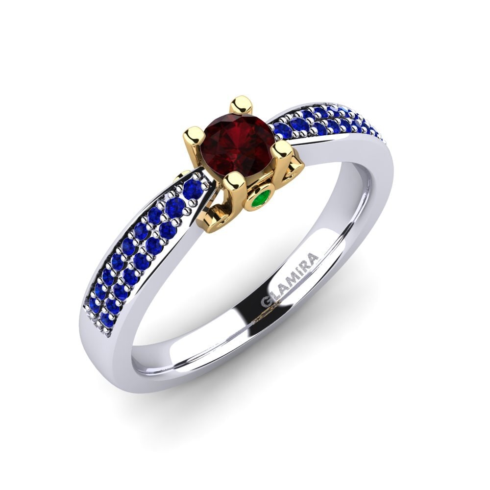 14K White & Yellow Gold Engagement Ring Donielle 0.25 crt