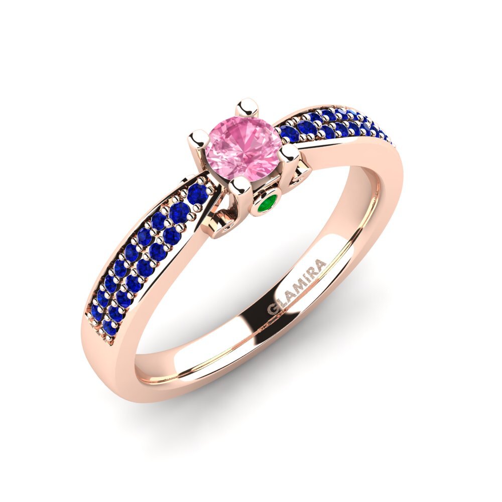 14ct Rose Gold Engagement Ring Donielle 0.25 crt