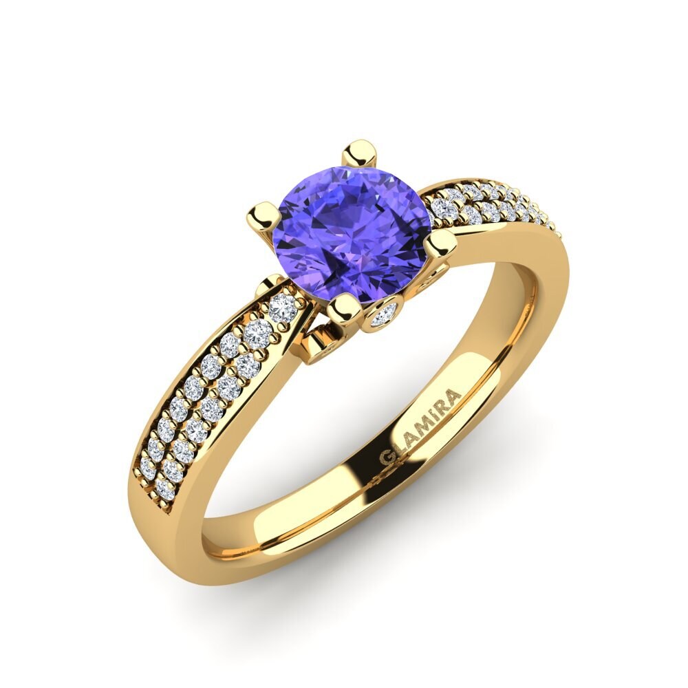 Tanzanite Engagement Ring Donielle 0.8 crt