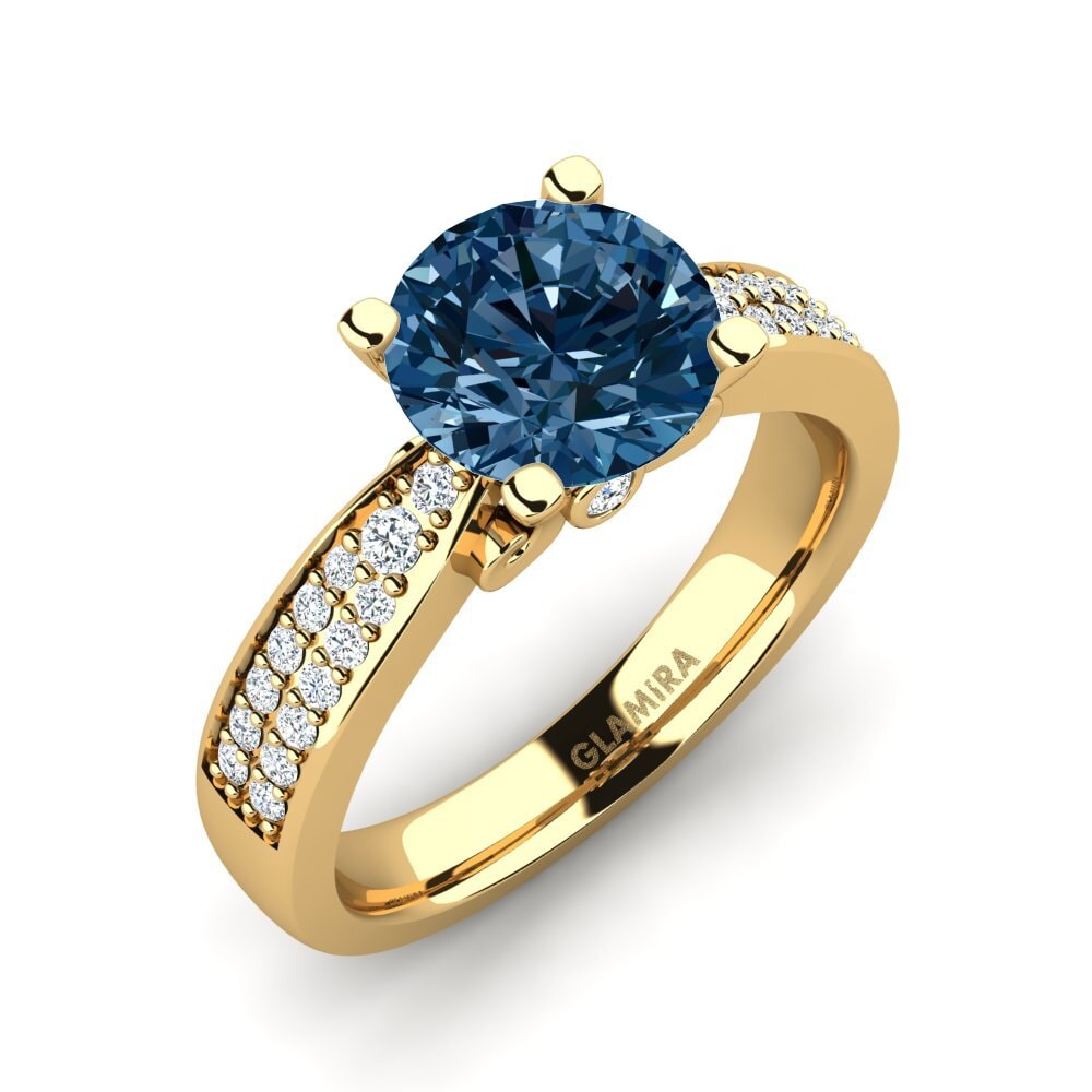 14ct Yellow Gold Engagement Ring Donielle 2.0 crt