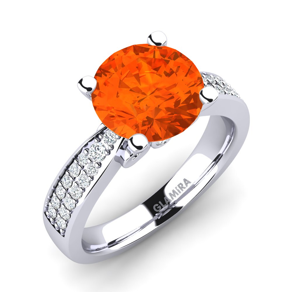 Fire Opal Engagement Ring Donielle 3.0 crt