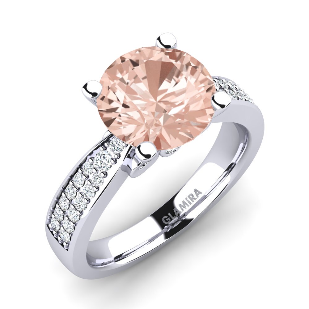 Morganite Engagement Ring Donielle 3.0 crt