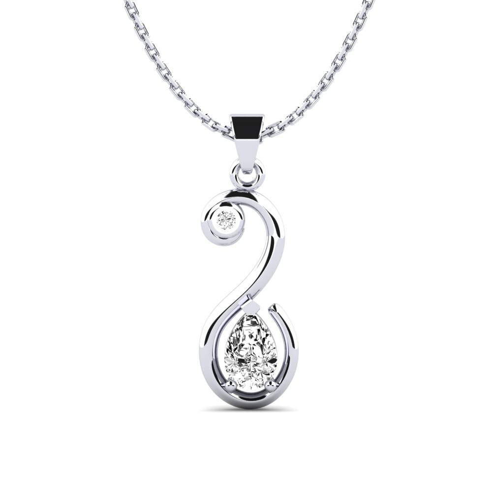 Moissanite Dames Hanger Donitra