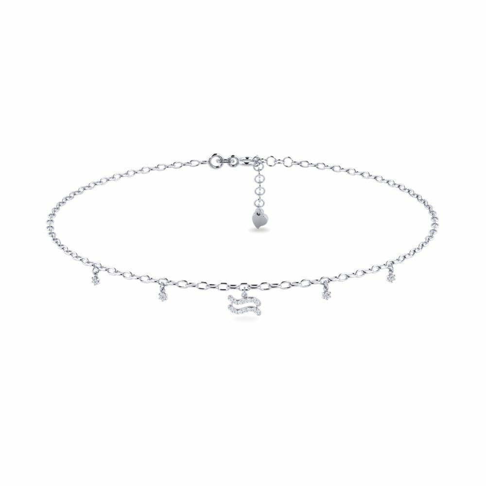 0.12 Carat Anklet Dor - Aquarius