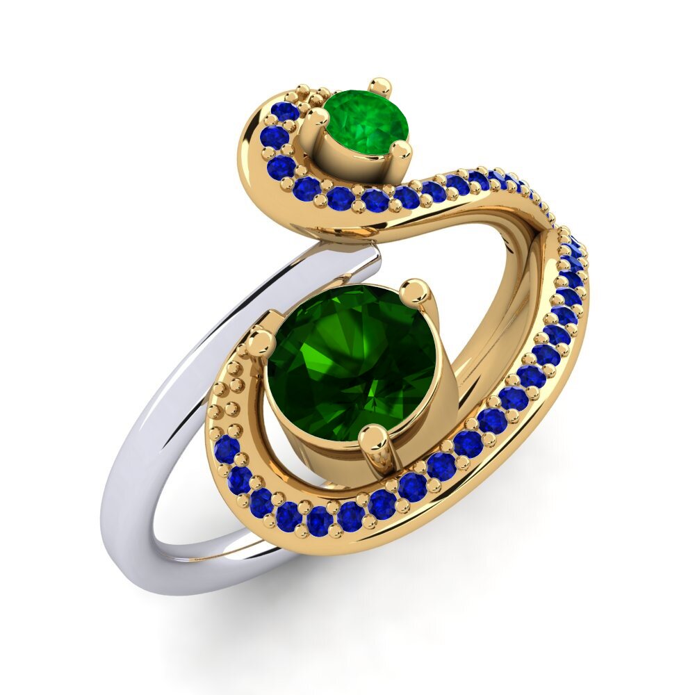 14k Yellow & White Gold Ring Dorenda