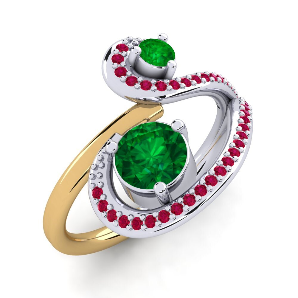 Emerald (Lab Created) Ring Dorenda