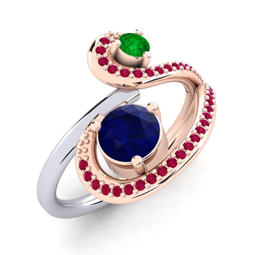 14k Rose & White Gold Ring Dorenda