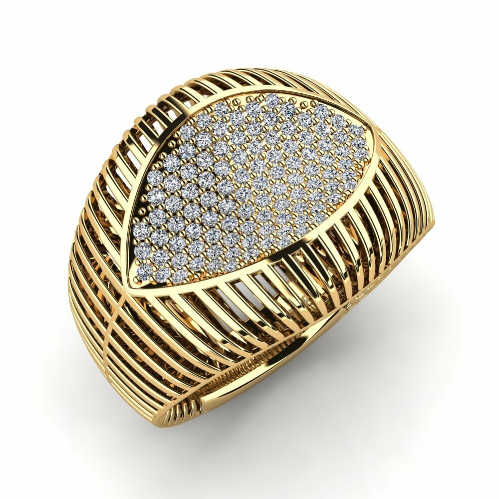 Or Jaune 14k Bague Dorene