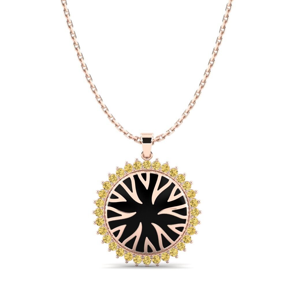 Yellow Diamond Women's Pendant Dorji