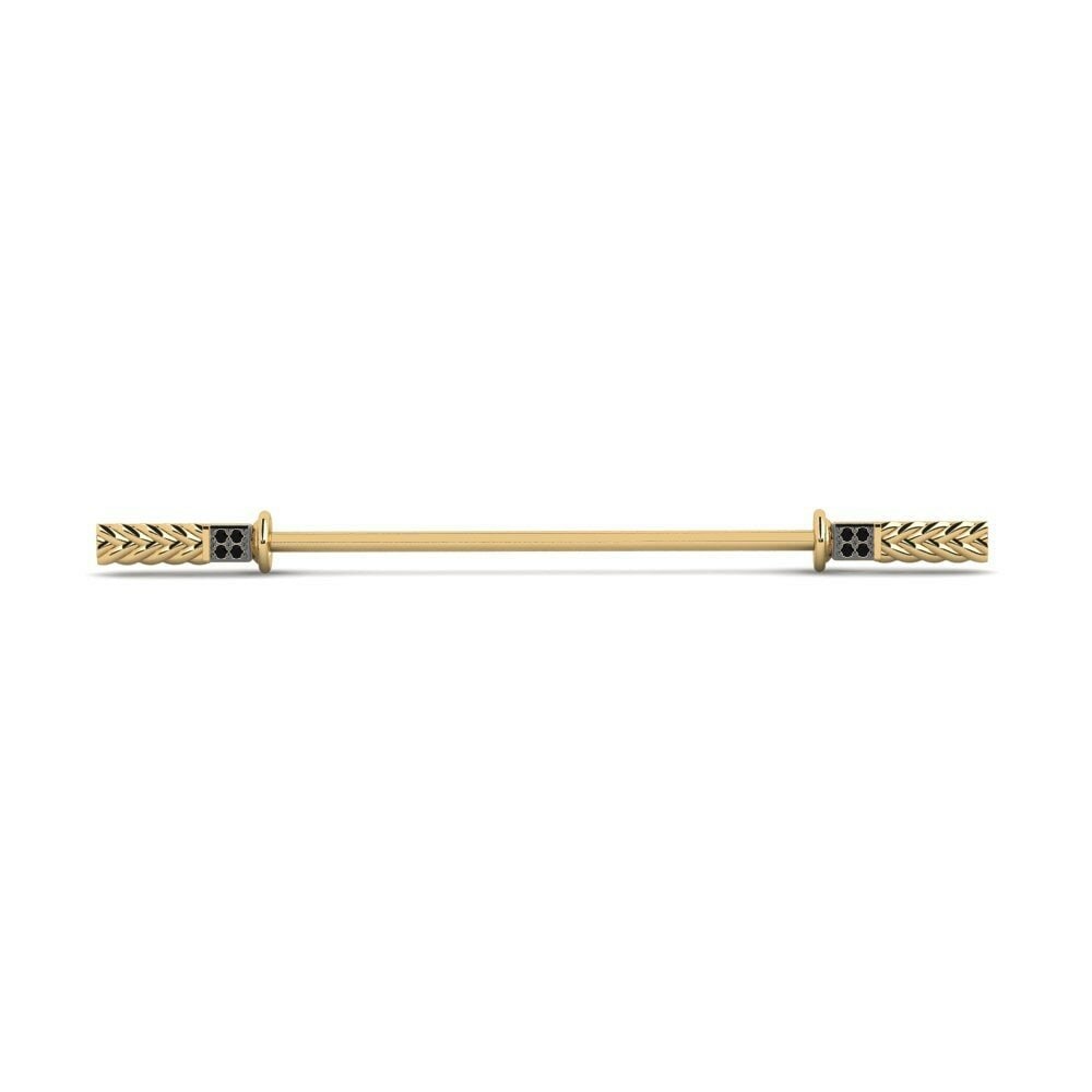 Black Diamond Tuxedo Collar Accessory Dormoise
