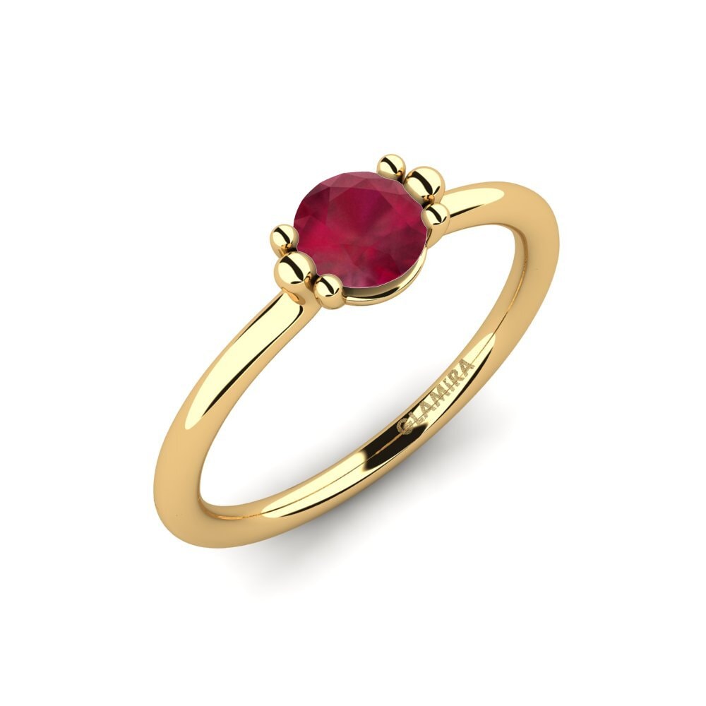 Rubí Anillo de Mujer Dorotea 0.5 crt