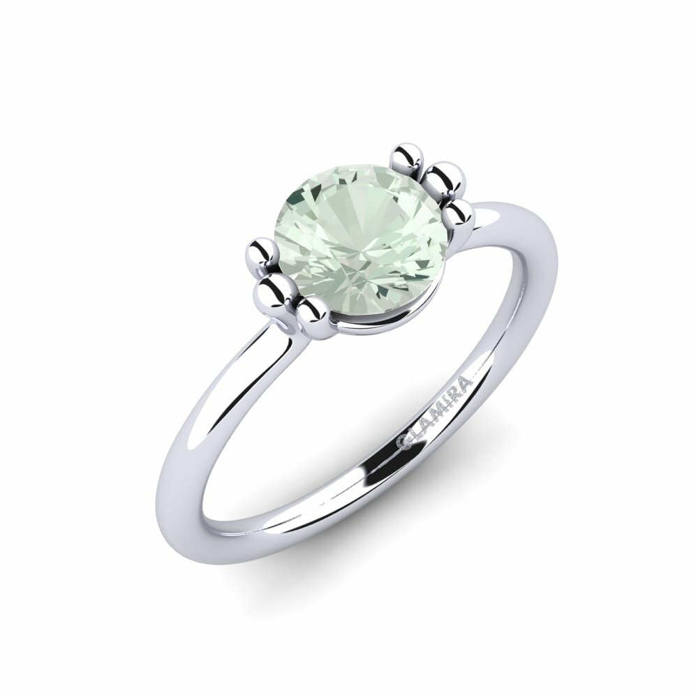 Green Amethyst Engagement Ring Dorotea 1.0 crt