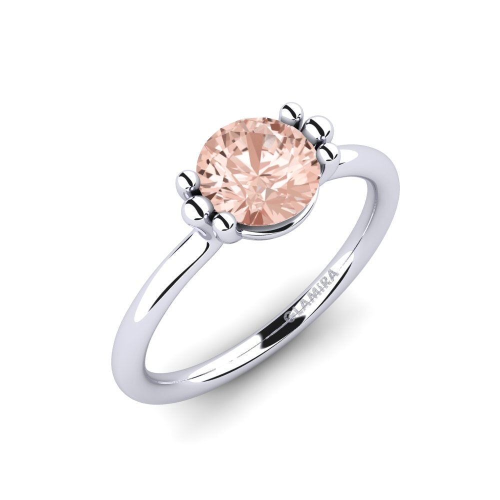 Morganite Engagement Ring Dorotea 1.0 crt