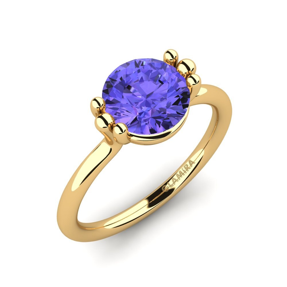 Tanzanite Engagement Ring Dorotea 1.6 crt