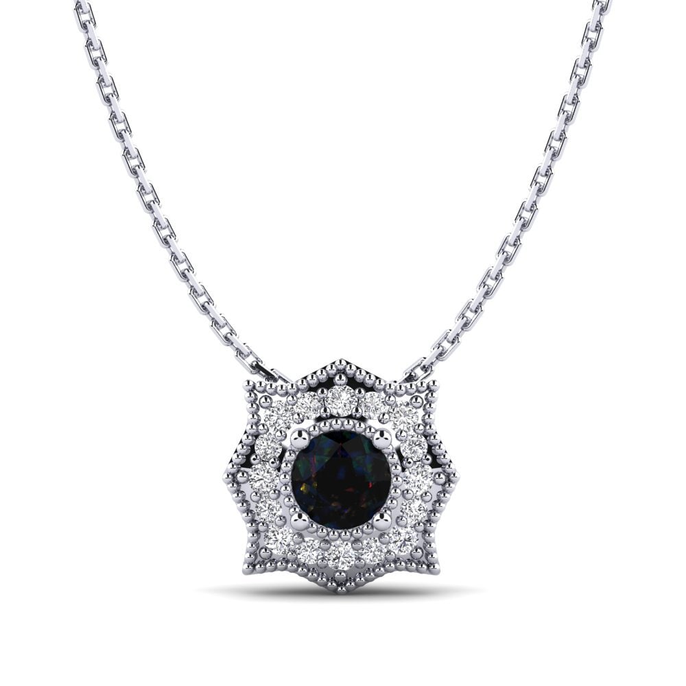 Black Opal Women's Pendant Dorurea