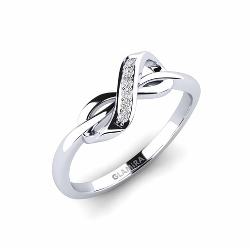 Ring Dosia 585 White Gold & Diamond