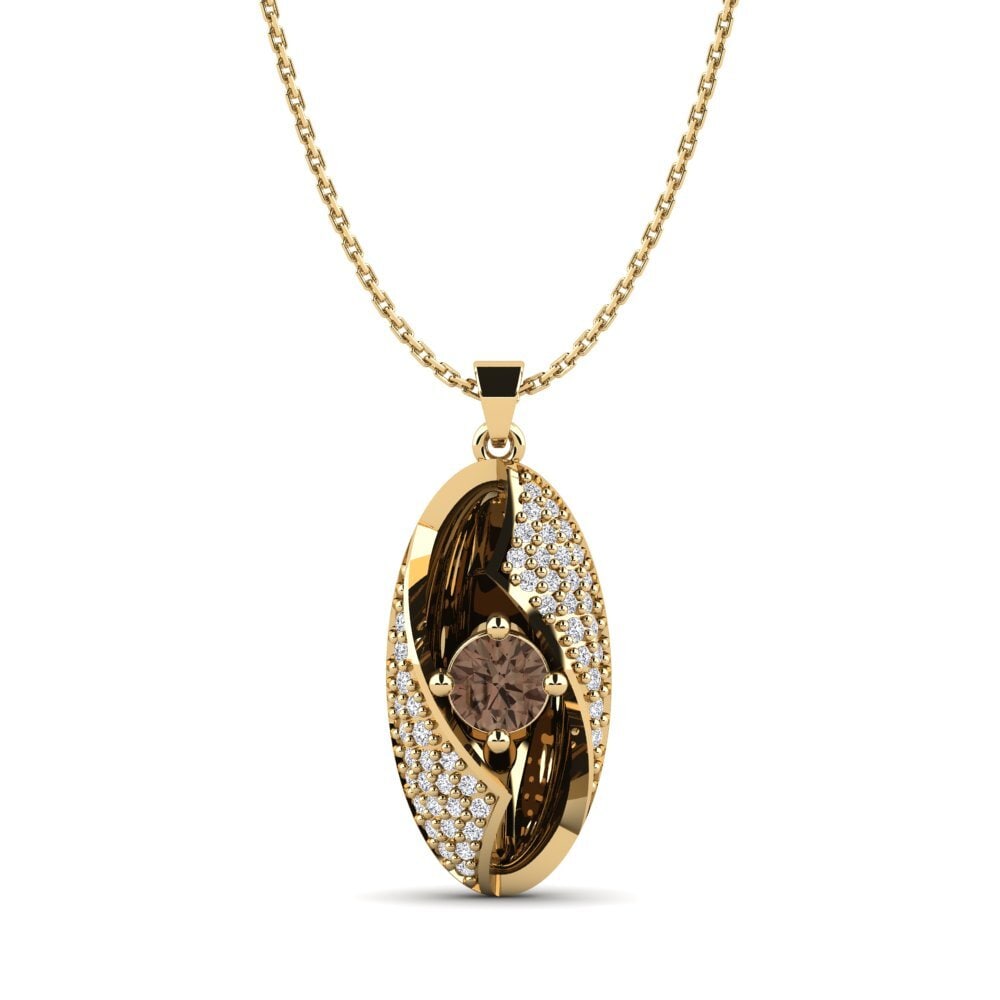 Smoky Quartz Women's Pendant Halmahera
