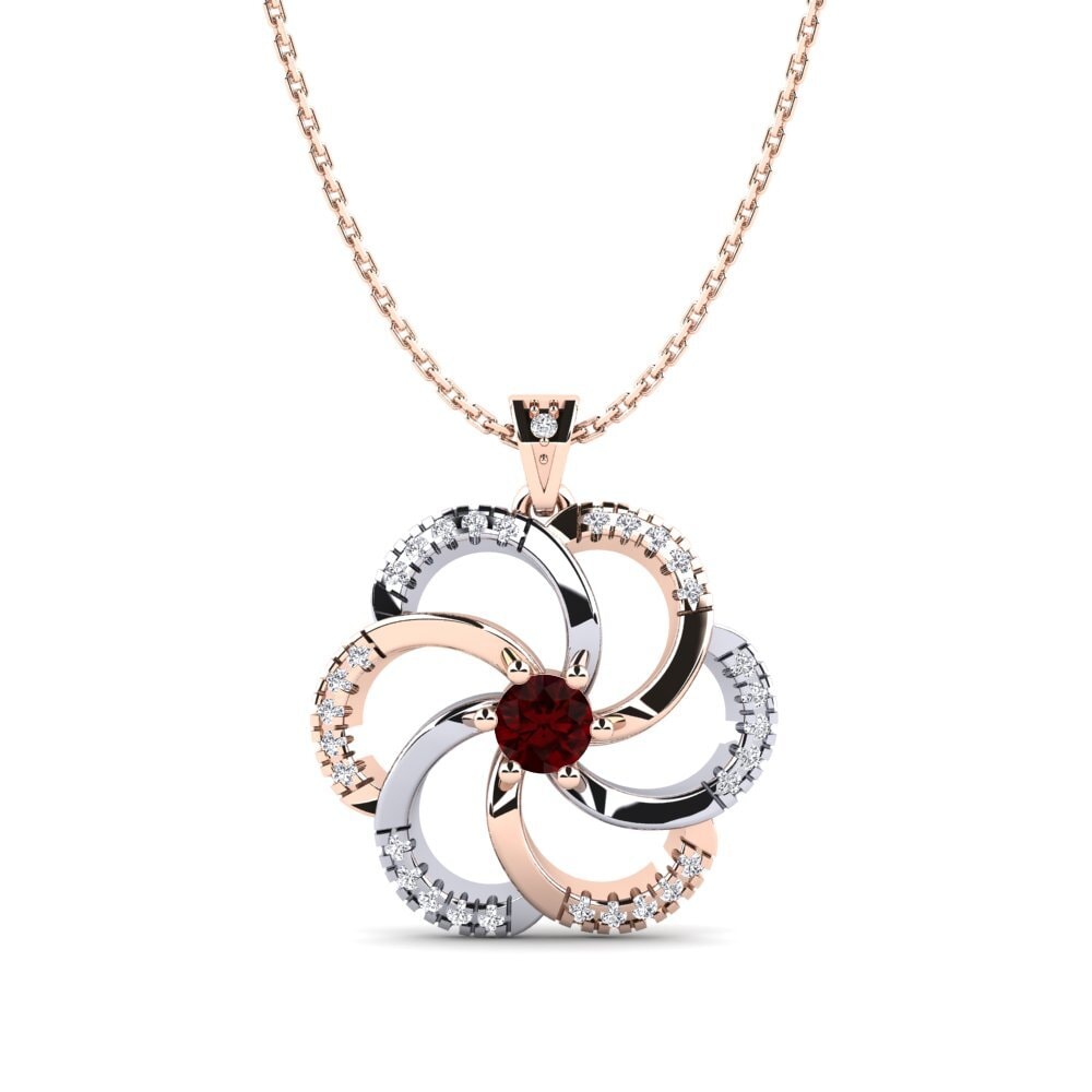 Garnet Women's Pendant Madura