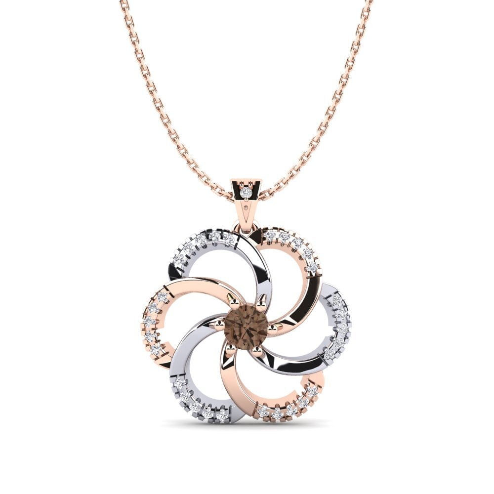 Smoky Quartz Women's Pendant Madura