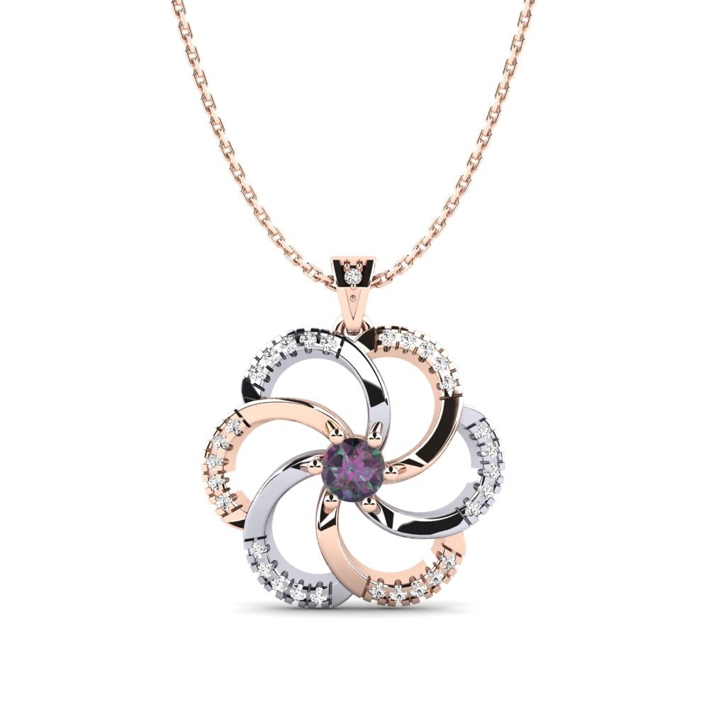 Topaze mystique Pendentif pour femme Madura