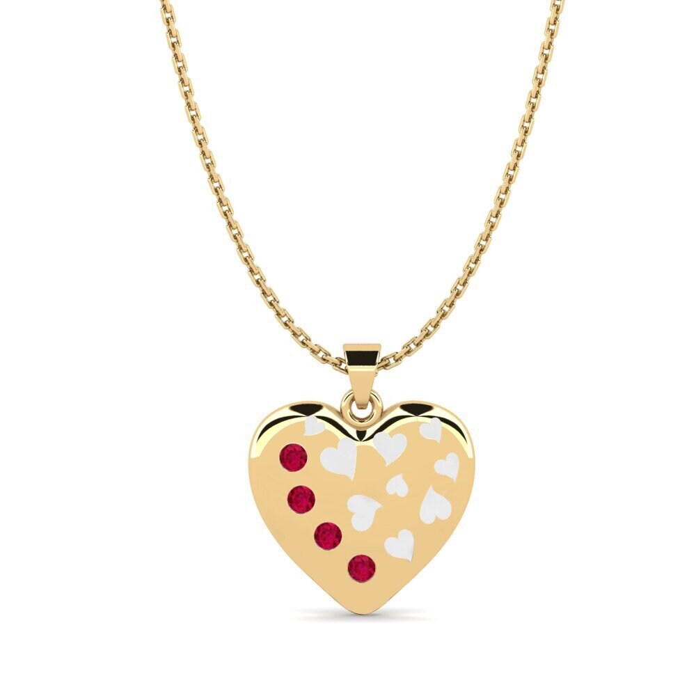 Ruby Women's Pendant Torcan