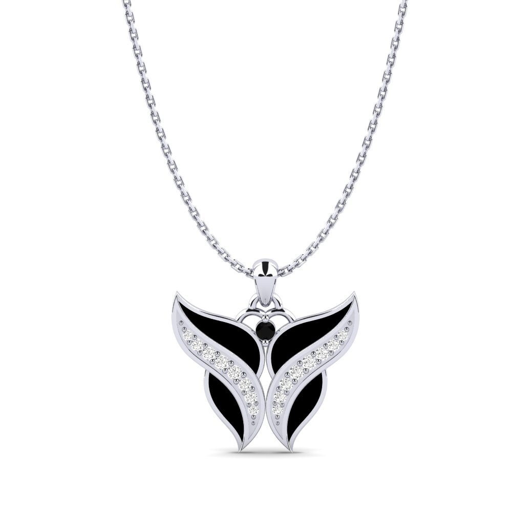 Onyx Noir Pendentif pour femme Tumerk
