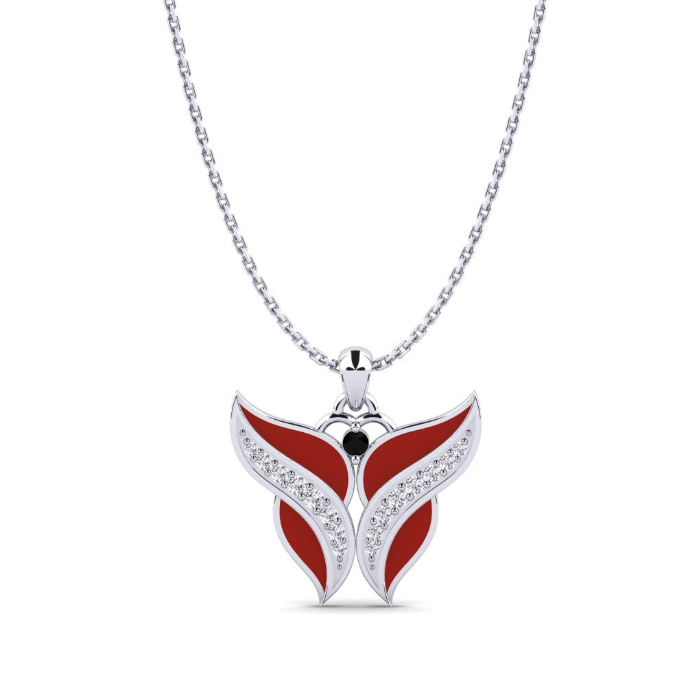 Angels Black Sapphire Necklaces