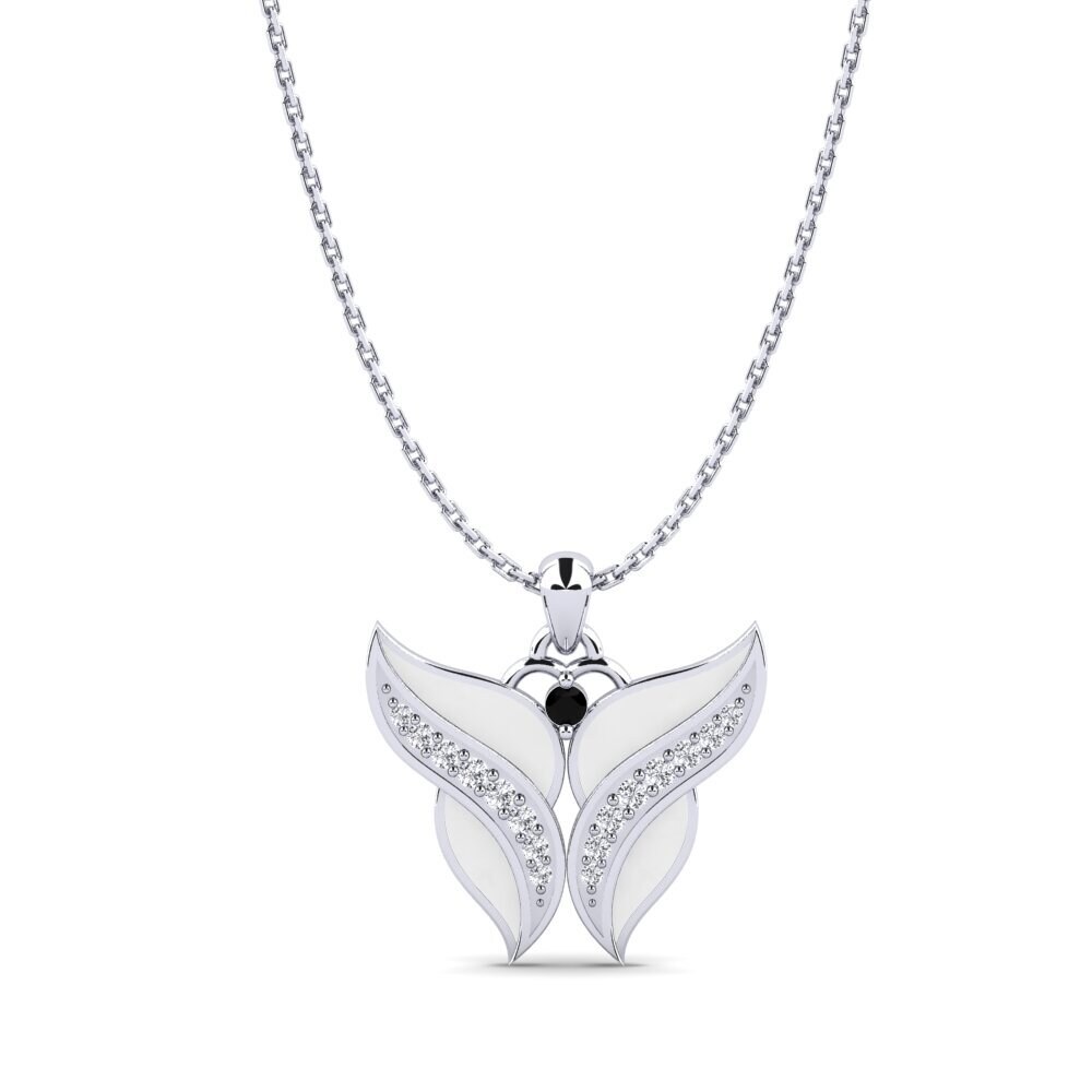 Diamante Negro Colgante de Mujer Tumerk