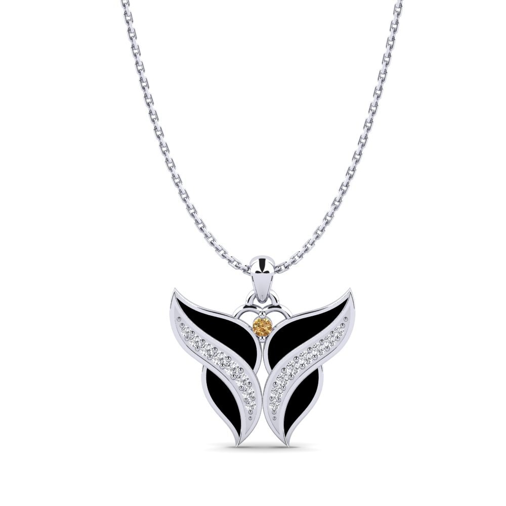 COLGANTES Diamante Marrón Ángel