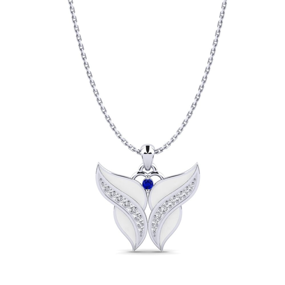 Angels Sapphire Necklaces