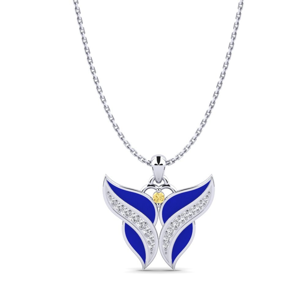 Yellow Diamond Women's Pendant Tumerk