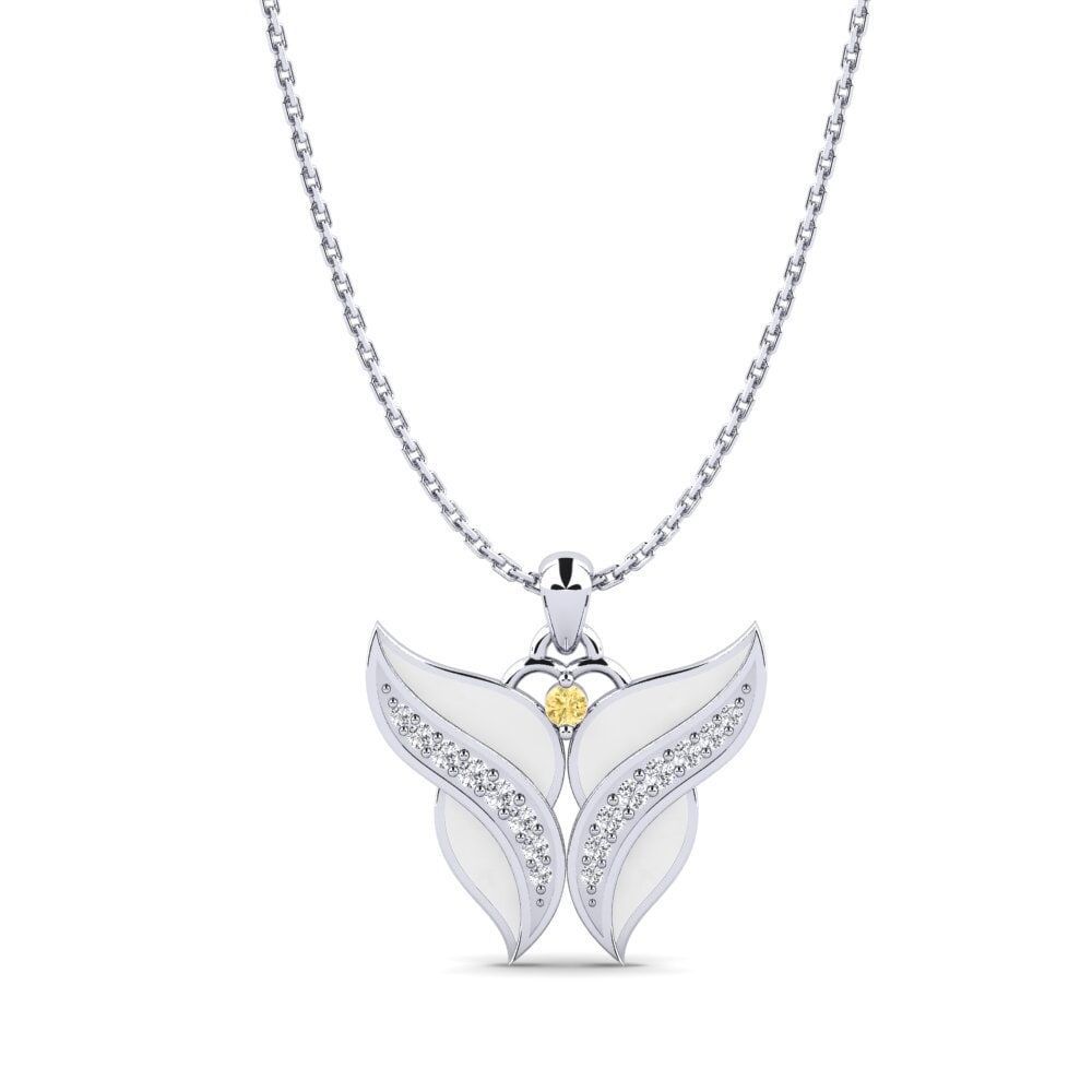 Yellow Diamond Women's Pendant Tumerk