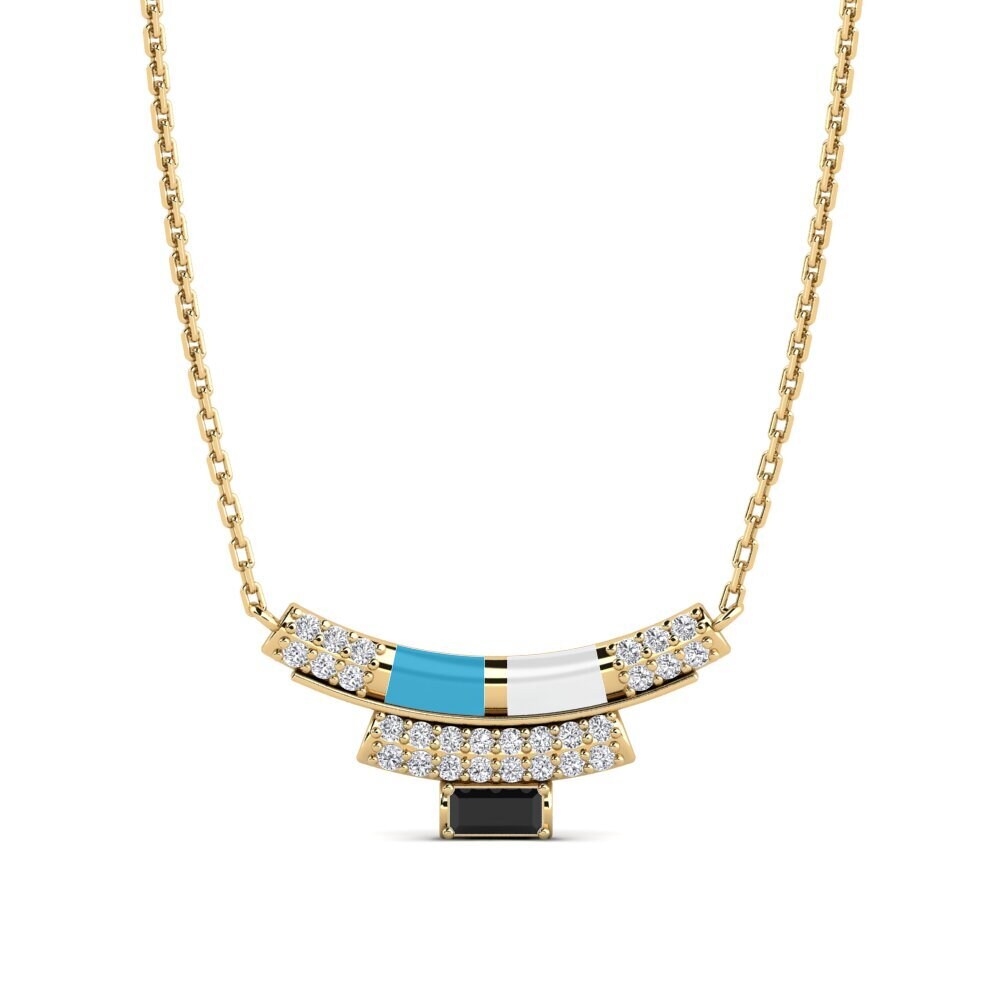 Black Onyx Women's Necklace Dragonada