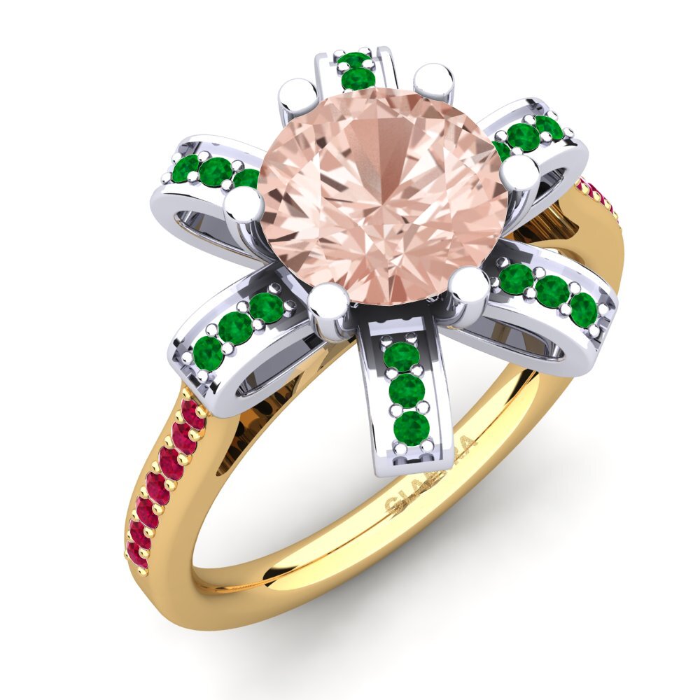 Morganite Engagement Ring Drancy