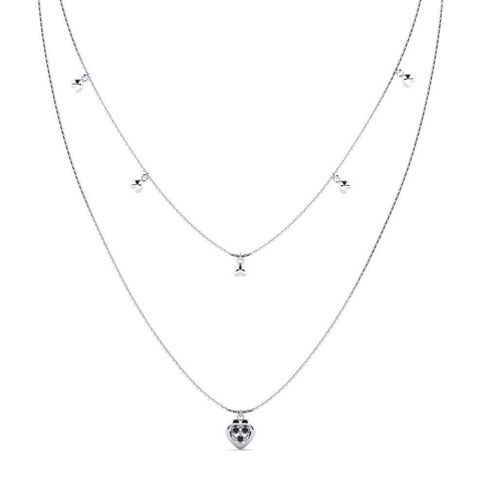 Ónix Negro Collar de Mujer Drelise