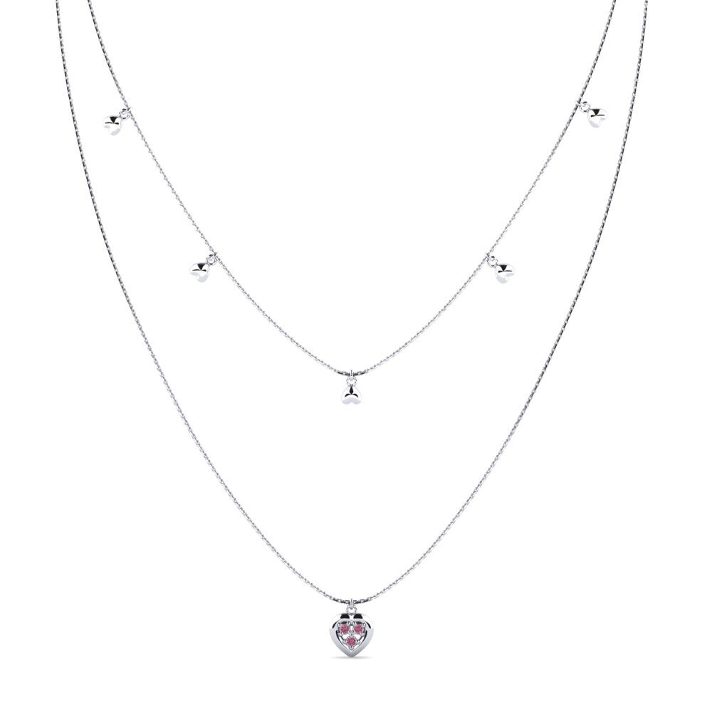 Rhodolite Garnet Women's Necklace Drelise