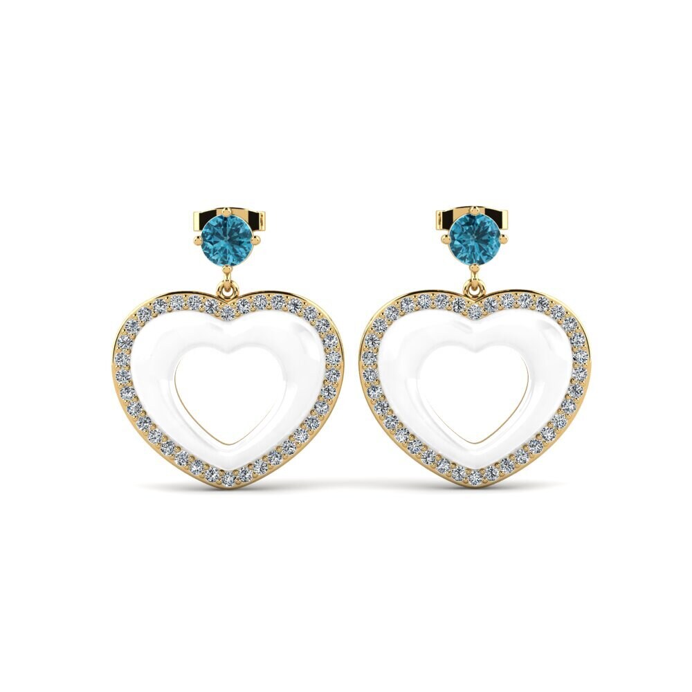 Blue Zircon Women's Earring Dresel