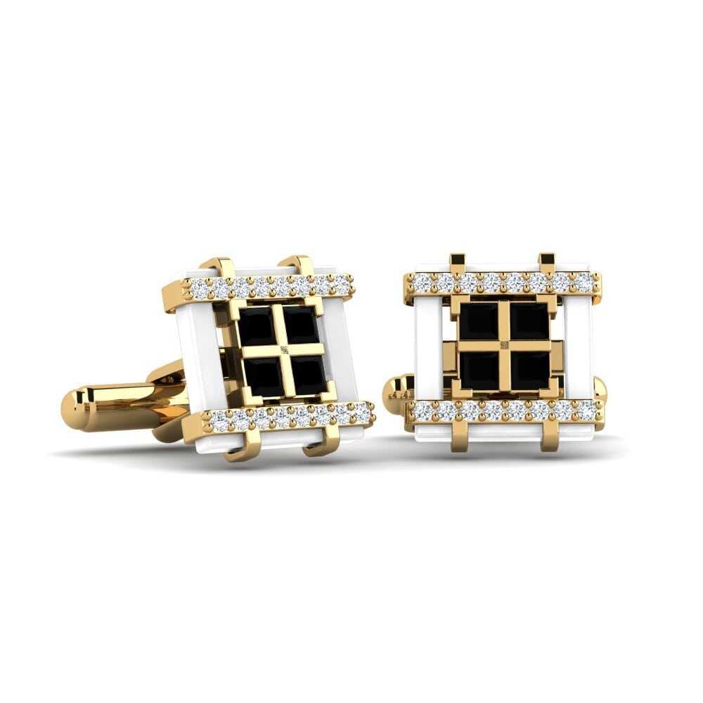 Black Sapphire Cufflink Dries