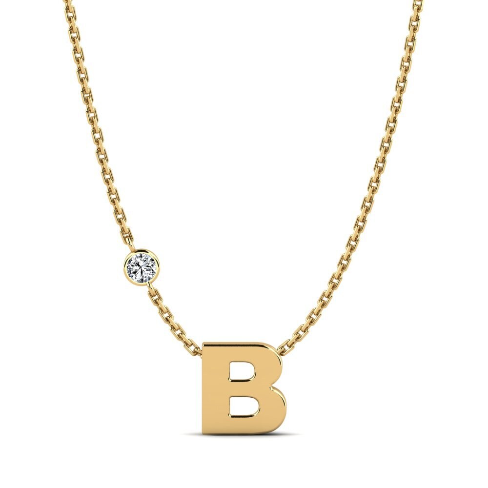 Rund Zirkonia Damen halskette Drucilla B