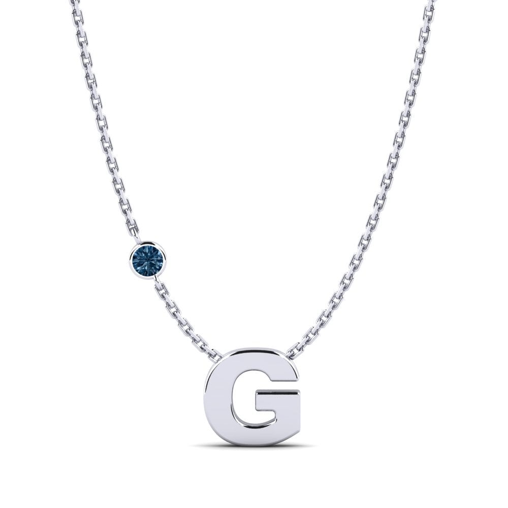 Blauer Diamant Damen halskette Drucilla G