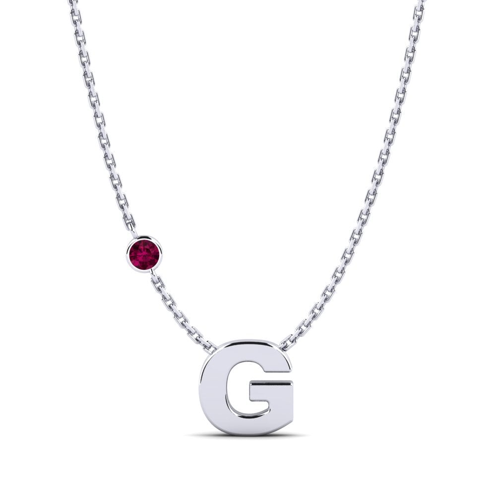 Rhodolit-Granat Damen halskette Drucilla G