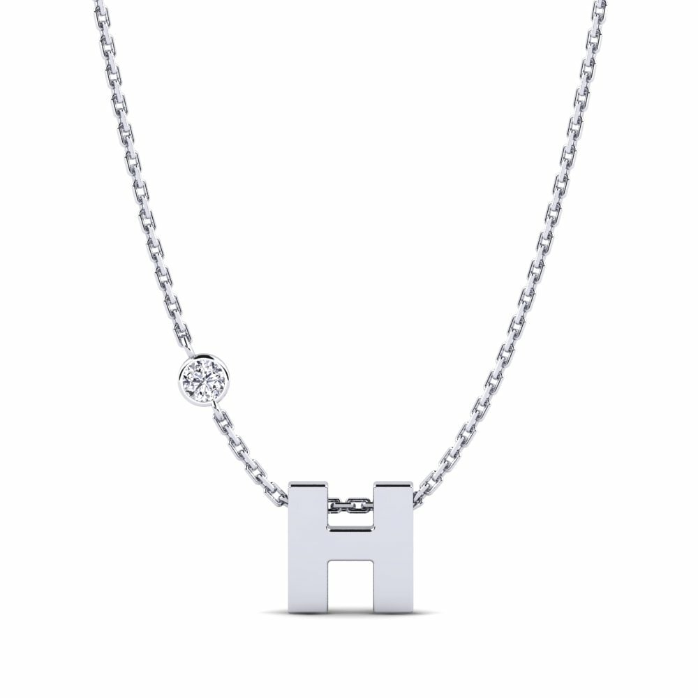 Weißgold 585 Damen halskette Drucilla H