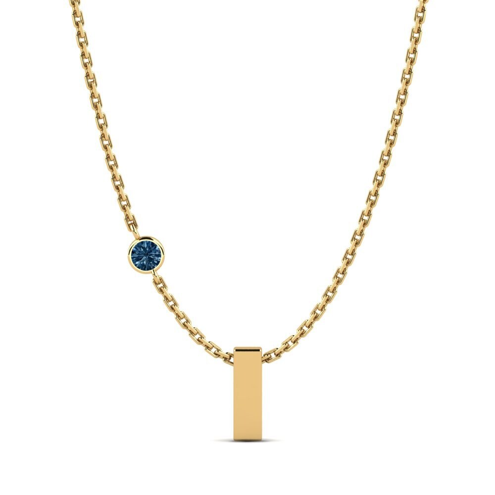 Blauer Diamant Damen halskette Drucilla I