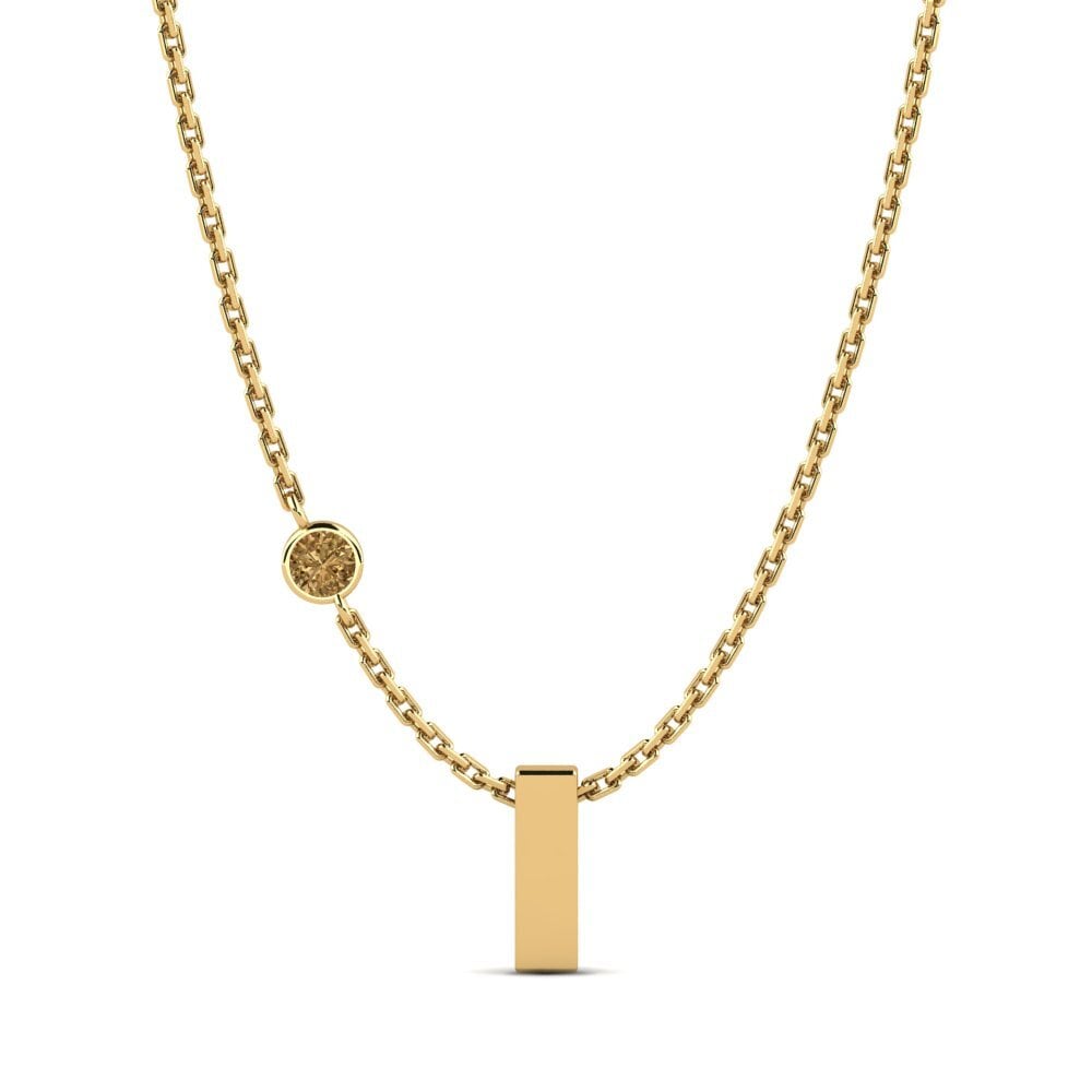 Brauner Diamant Damen halskette Drucilla I